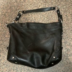 Black coach bag